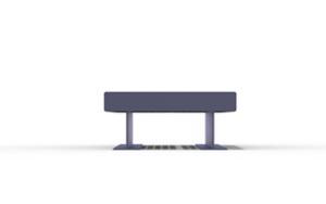 street furniture, double-sided, industrial, bench
