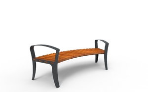 street furniture, bench, wood seating, vintage