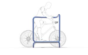 gatumöbler, övriga, cykelställ, cykelställ, stöd för cyklist
