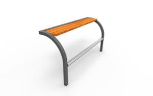street furniture, bench, for teenagers, wood seating