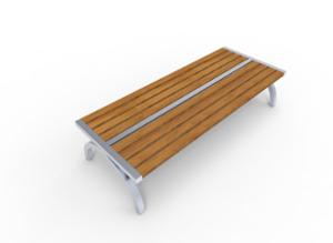 street furniture, bench, double-sided , wood seating