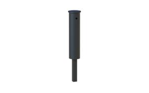 street furniture, bollard, steel, removable