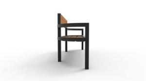 street furniture, seating, armrest, wood seating
