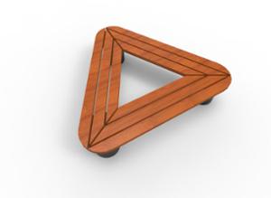 street furniture, bench, curved, wood seating
