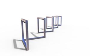 street furniture, rubber protection, modular, bicycle stand, cycle rack