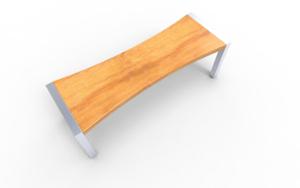 street furniture, bench, wood seating