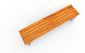 street furniture, bench, wood seating