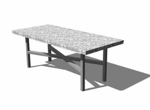 street furniture, granite, other, table