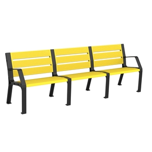 street furniture, ławka, eko, polietylen