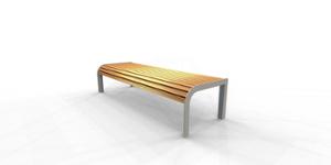 street furniture, bench, wood seating
