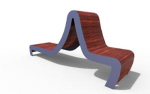 street furniture, chair, for single person, bench, seating, chaise longue, wood backrest, wood seating, strefa relaksu, high backrest