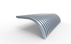 street furniture, bench, modular, steel seating