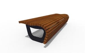 street furniture, bench, wood seating