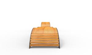 street furniture, bench, seating, chaise longue, modular, wood seating, strefa relaksu
