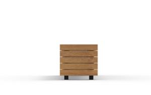 street furniture, horizontal planks, bench, wood seating