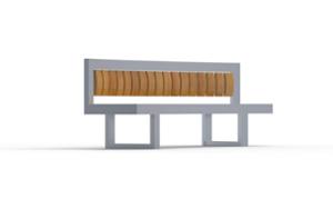 street furniture, price per metre, length measured on longer side, seating, curved
