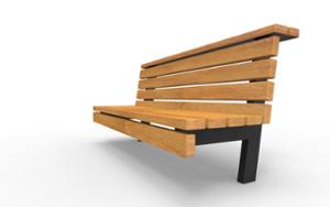 street furniture, seating, wood backrest, armrest, wood seating