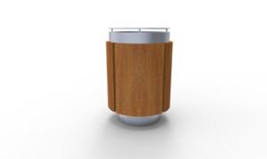 street furniture, litter bin, logo, safety ashtray, small ashtray