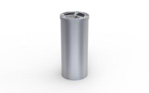 street furniture, litter bin, logo, full segregation, steel