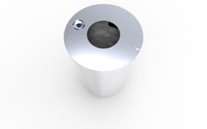 street furniture, litter bin, logo, small ashtray