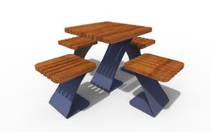street furniture, picnic set, bench, chess