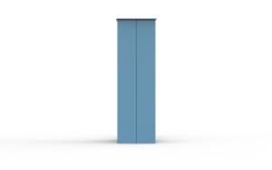 street furniture, litter bin, elektroodpady, logo, full segregation, side aperture