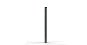 street furniture, bollard, logo, steel, removable