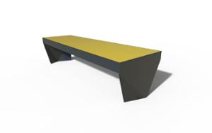 street furniture, bench, solid surface seating, resin seating