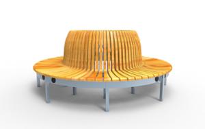 street furniture, 230v and/or usb socket, seating, curved, high backrest