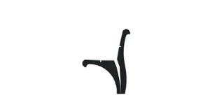 street furniture, seating, chair, for single person, steel backrest, steel seating