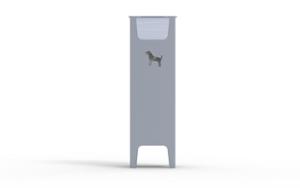 street furniture, litter bin, for dogs