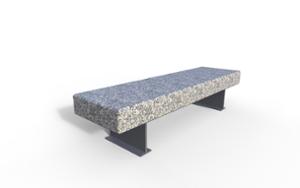 street furniture, concrete, smooth concrete, granite, bench