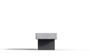 street furniture, bench, concrete, smooth concrete, granite