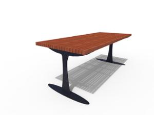 street furniture, other, picnic set, bench, wood seating, table