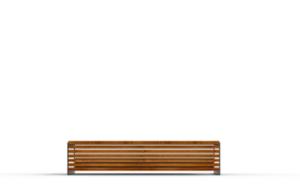 street furniture, double-sided , bench, modular, wood seating
