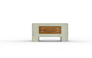 street furniture, concrete, smooth concrete, planter, wood, mobile (pallet jack compatible), rectangular