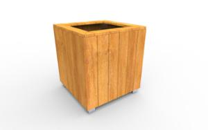street furniture, planter, rectangular, scandinavian line