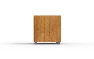 street furniture, planter, rectangular, scandinavian line