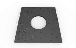 street furniture, other, tree guard, horizontal