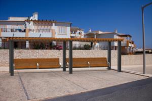 street furniture, other, seating, pergola, armrest