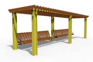street furniture, other, seating, pergola, armrest