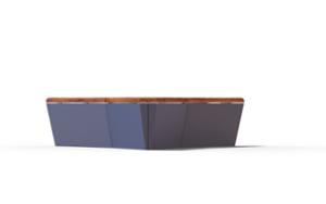 street furniture, bench, modular, wood seating