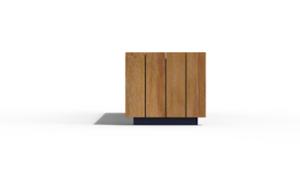 street furniture, bench, modular, wood seating