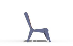 street furniture, seating, wood backrest, wood seating, vintage