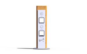 street furniture, other, bollard, 230v and/or usb socket, induction/qi charger, wifi station