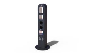 street furniture, other, bollard, 230v and/or usb socket, induction/qi charger, wifi station
