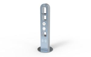 street furniture, other, bollard, 230v and/or usb socket, induction/qi charger, wifi station