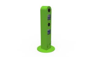 street furniture, double-sided , 230v and/or usb socket, other, induction/qi charger, bollard, wifi station