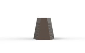 street furniture, planter, antiterror, concrete, smooth concrete