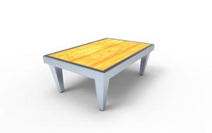 street furniture, bench, double-sided , wood seating